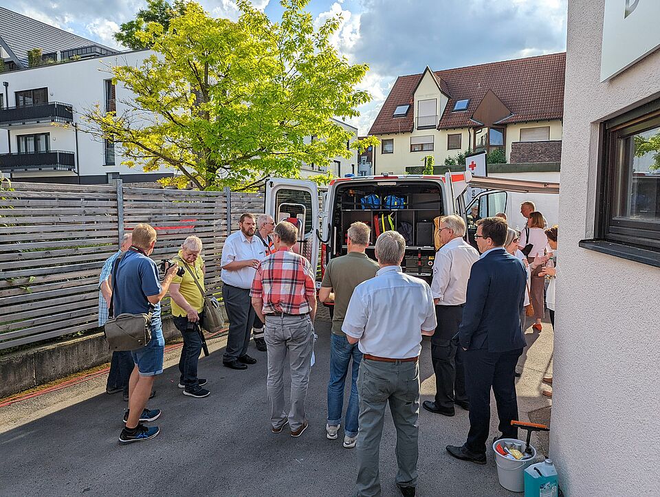 Fahrzeugeinweihung